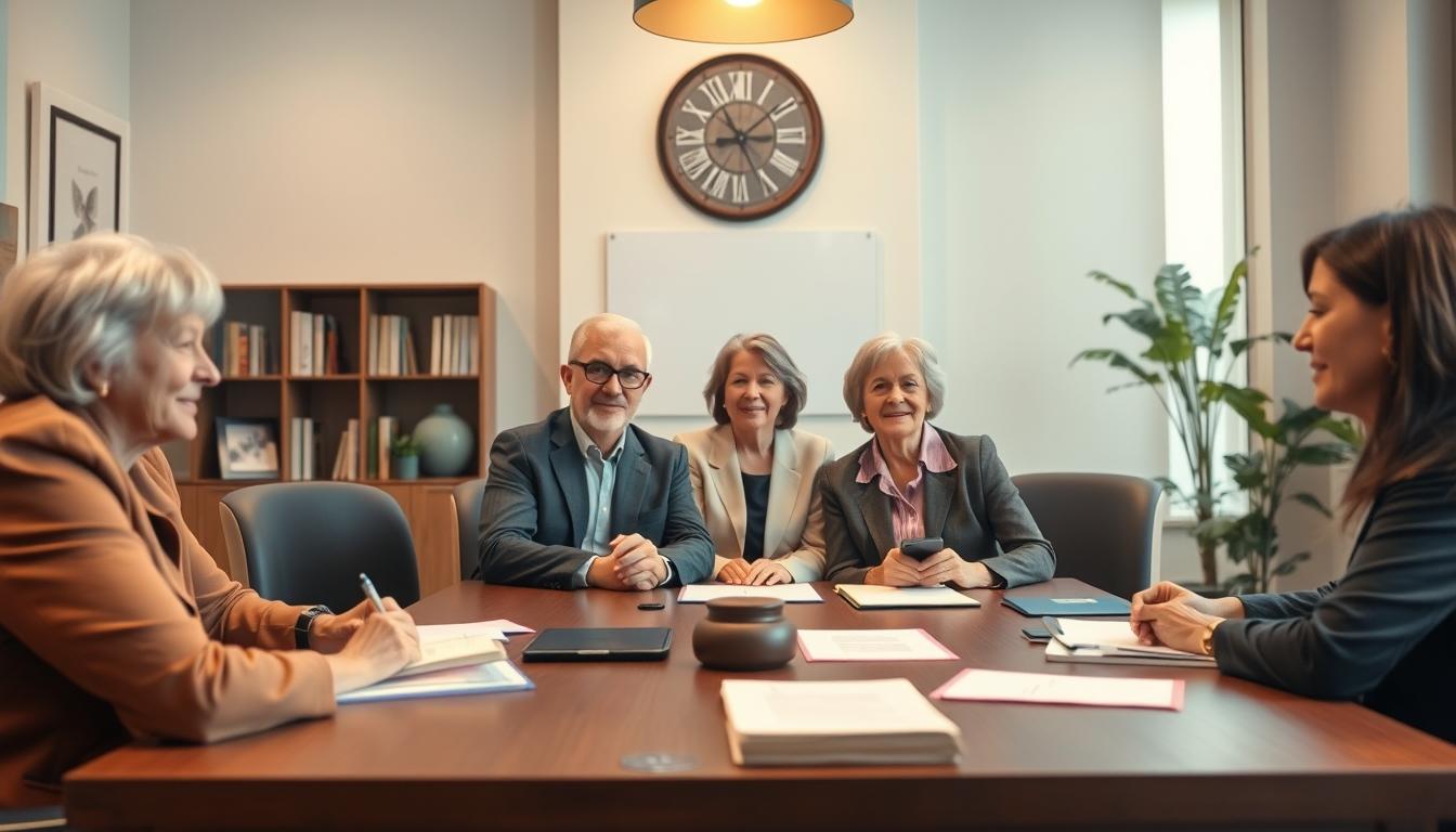 Support through the process