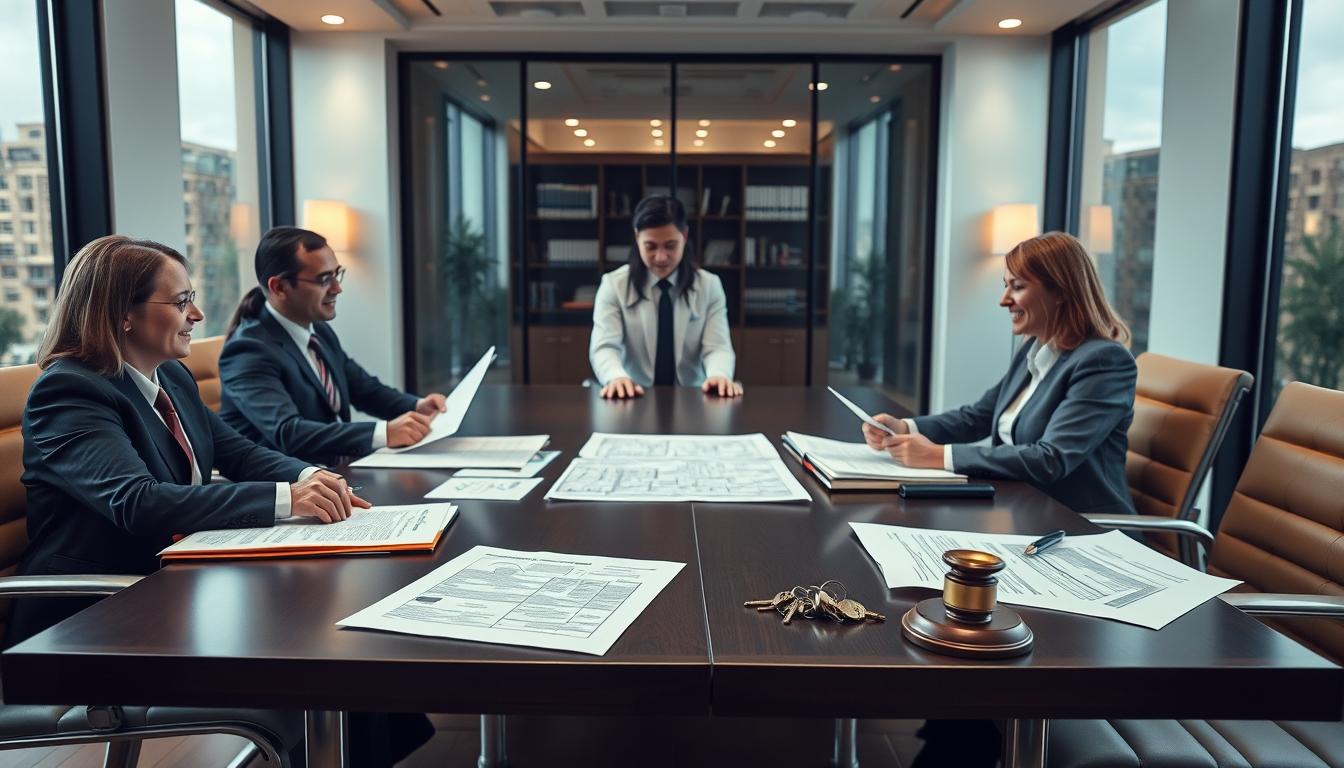 Real estate regulatory compliance and legal paperwork